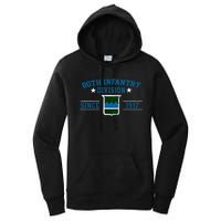 80th Infantry Division Veteran Military Father Day Christmas Women's Pullover Hoodie