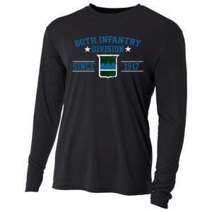 80th Infantry Division Veteran Military Father Day Christmas Cooling Performance Long Sleeve Crew