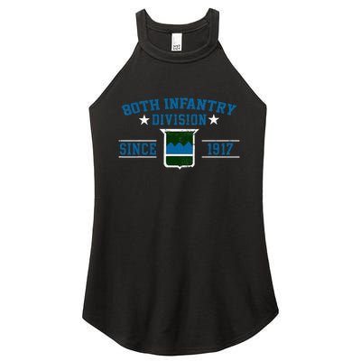 80th Infantry Division Veteran Military Father Day Christmas Women's Perfect Tri Rocker Tank