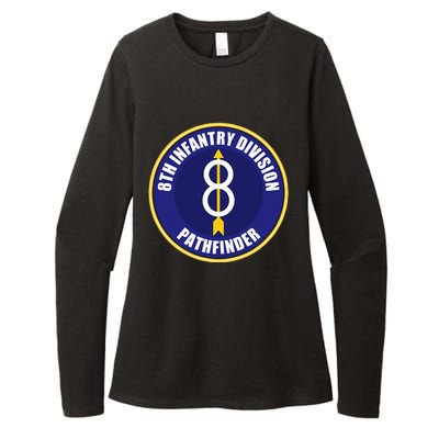 8th Infantry Division Womens CVC Long Sleeve Shirt