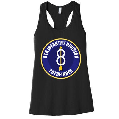 8th Infantry Division Women's Racerback Tank