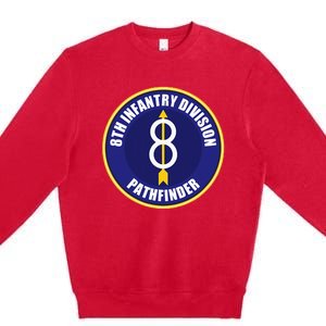 8th Infantry Division Premium Crewneck Sweatshirt