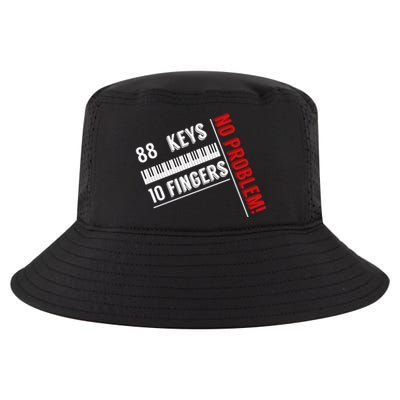 88 Keys 10 Fingers Cool Comfort Performance Bucket Hat