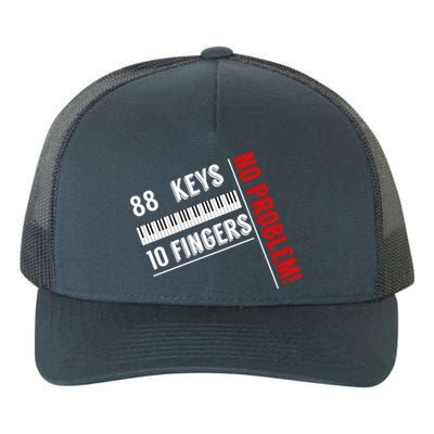 88 Keys 10 Fingers Yupoong Adult 5-Panel Trucker Hat