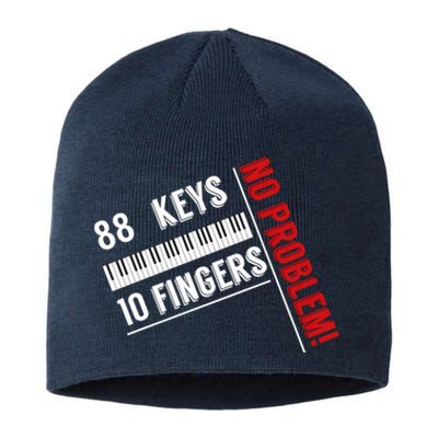 88 Keys 10 Fingers Sustainable Beanie