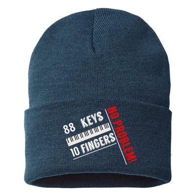 88 Keys 10 Fingers Sustainable Knit Beanie