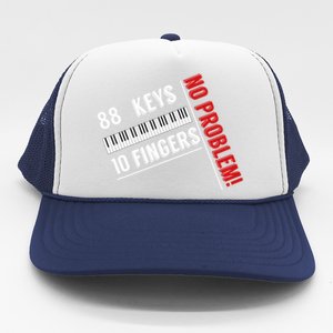 88 Keys 10 Fingers Trucker Hat