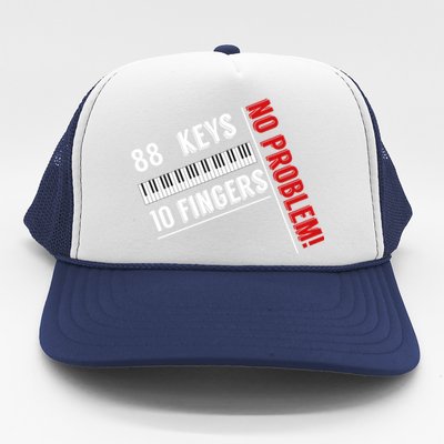 88 Keys 10 Fingers Trucker Hat