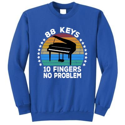 88 Keys 10 Fingers Pianist Musician Piano Keyboard Player Gift Sweatshirt