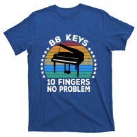 88 Keys 10 Fingers Pianist Musician Piano Keyboard Player Gift T-Shirt