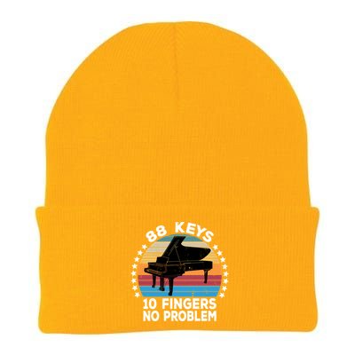 88 Keys 10 Fingers Pianist Musician Piano Keyboard Player Great Gift Knit Cap Winter Beanie