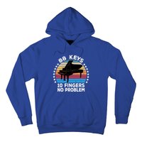 88 Keys 10 Fingers Pianist Musician Piano Keyboard Player Great Gift Hoodie