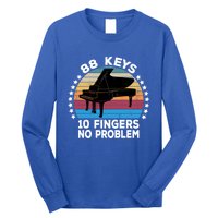 88 Keys 10 Fingers Pianist Musician Piano Keyboard Player Great Gift Long Sleeve Shirt