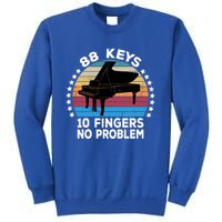 88 Keys 10 Fingers Pianist Musician Piano Keyboard Player Great Gift Sweatshirt