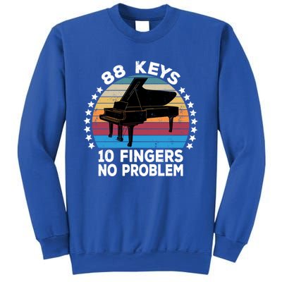 88 Keys 10 Fingers Pianist Musician Piano Keyboard Player Great Gift Sweatshirt