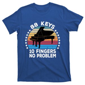 88 Keys 10 Fingers Pianist Musician Piano Keyboard Player Great Gift T-Shirt