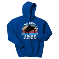 88 Keys 10 Fingers Pianist Musician Piano Keyboard Player Great Gift Kids Hoodie