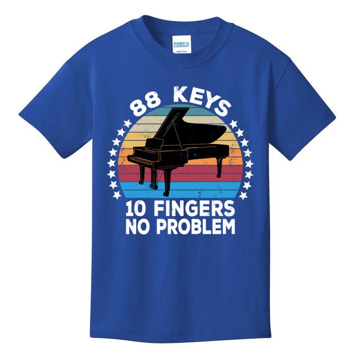 88 Keys 10 Fingers Pianist Musician Piano Keyboard Player Great Gift Kids T-Shirt