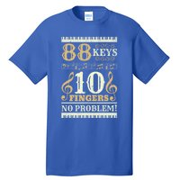 88 Keys 10 Fingers Piano Lover Players Funny Musical Pianist Gift Tall T-Shirt