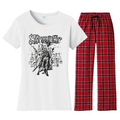 8thwndr Lost Hero Women's Flannel Pajama Set