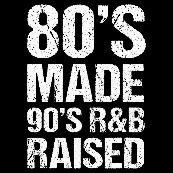 80S Made 90S R&B Raised Old School Rnb Music Lover Stripe Pom Pom Beanie
