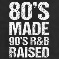 80S Made 90S R&B Raised Old School Rnb Music Lover Golf Towel