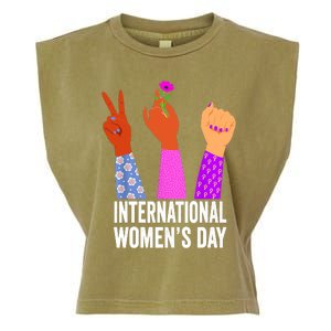 8 March Happy Women Day International Women Day Garment-Dyed Women's Muscle Tee