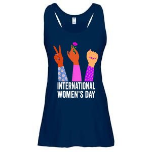 8 March Happy Women Day International Women Day Ladies Essential Flowy Tank