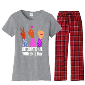 8 March Happy Women Day International Women Day Women's Flannel Pajama Set