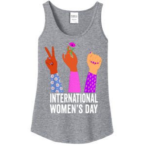 8 March Happy Women Day International Women Day Ladies Essential Tank