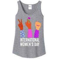 8 March Happy Women Day International Women Day Ladies Essential Tank