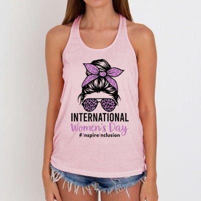 8 March Iwd Inspire Inclusion Women's Knotted Racerback Tank