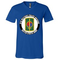 8th Military Police Brigade United States Army Veteran Gift V-Neck T-Shirt