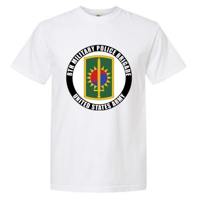 8th Military Police Brigade United States Army Veteran Gift Garment-Dyed Heavyweight T-Shirt