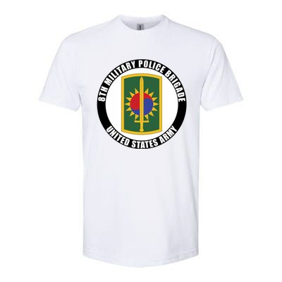 8th Military Police Brigade United States Army Veteran Gift Softstyle CVC T-Shirt