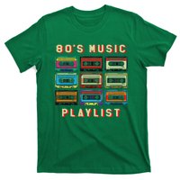 80s Music Playlist 1980 80s Cassette Collector T-Shirt