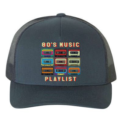 80s Music Playlist 1980 80s Cassette Collector Yupoong Adult 5-Panel Trucker Hat