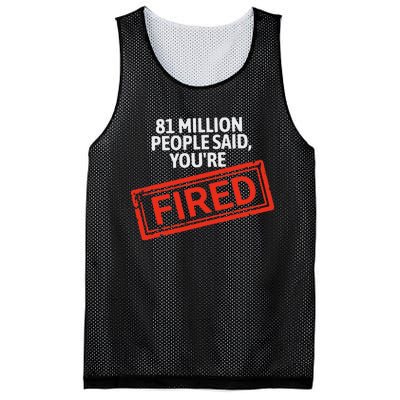 81 Million People Said YouRe Fired Harris For President Mesh Reversible Basketball Jersey Tank