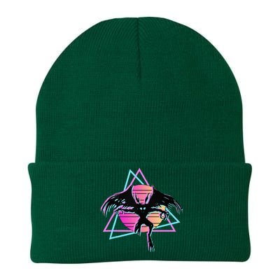 80s Mothman Retro Cryptid Knit Cap Winter Beanie