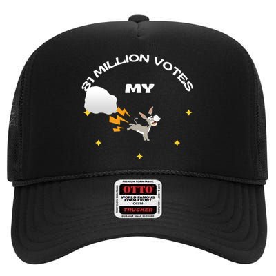 81 Million Votes High Crown Mesh Back Trucker Hat