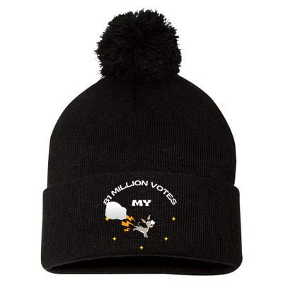 81 Million Votes Pom Pom 12in Knit Beanie