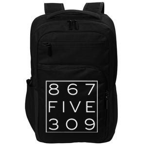 8675309 Nostalgic And Funny 80s Impact Tech Backpack