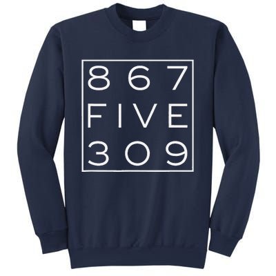 8675309 Nostalgic And Funny 80s Sweatshirt