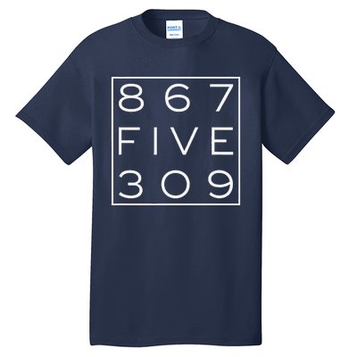 8675309 Nostalgic And Funny 80s Tall T-Shirt