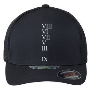 8675309 Nostalgic And Funny 80s Themed Flexfit Unipanel Trucker Cap