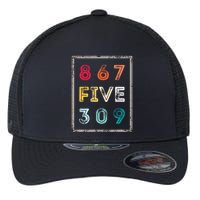 8675309 Nostalgic And Funny 80s & 90s Flexfit Unipanel Trucker Cap