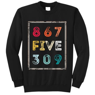 8675309 Nostalgic And Funny 80s & 90s Sweatshirt