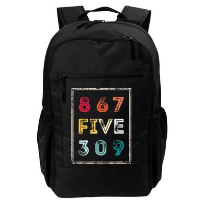 8675309 Nostalgic And Funny 80s & 90s Backpack