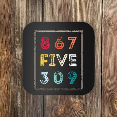 8675309 Nostalgic And Funny 80s & 90s Coaster