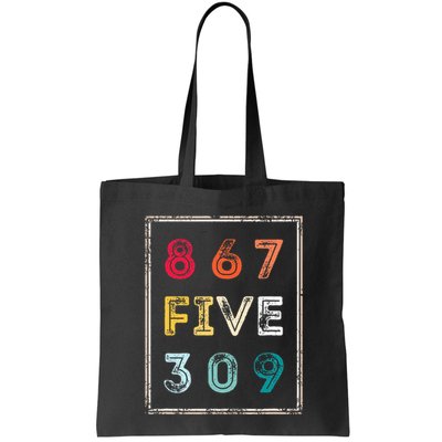 8675309 Nostalgic And Funny 80s & 90s Bag
